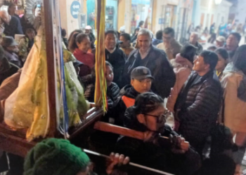 Haquim recibió en Humahuaca a la sagrada imagen de la Virgen de Copacabana de Cuchillaco