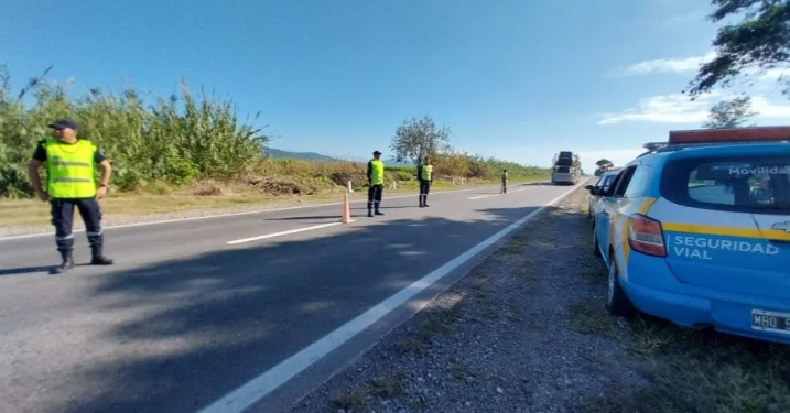 Seguridad Vial reportó 134 actas por alcoholemia positiva