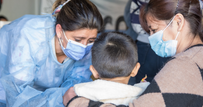 “La vacuna antigripal forma parte del Calendario Nacional de vacunación y es un derecho del niño recibir esta vacuna”