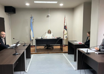 Oficina de Gestión Judicial: comenzó a funcionar la sala para audiencias en el Centro Judicial de San Pedro