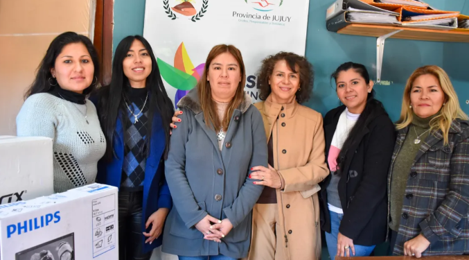 Fraile Pintado: Visita al área de la Mujer y Diversidad
