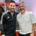 El Burrito Ortega saludó a Lionel Messi con un peculiar mensaje y los hinchas estallaron: “Exceso de calidad”