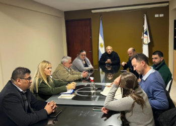 Ambiente y convencionales se reunieron con Colegio de Técnicos y Cámara de la Construcción