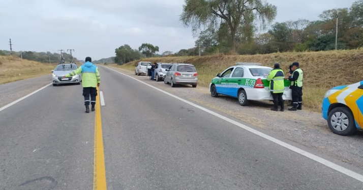 Reporte vial: se labraron más de 100 multas por alcoholemia