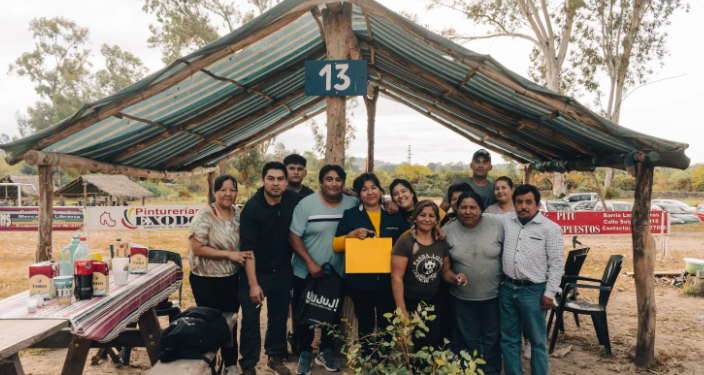 María Rosa Gallardo es la ganadora del 1er Concurso de la empanada en San Pedro