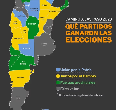 Ganadores y perdedores de las 18 elecciones previas a las PASO: mapa, nombres, resultados y escenarios
