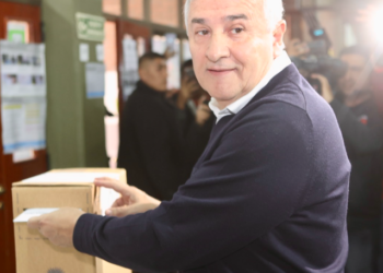 Así votaba el gobenador de Jujuy, Gerardo Morales