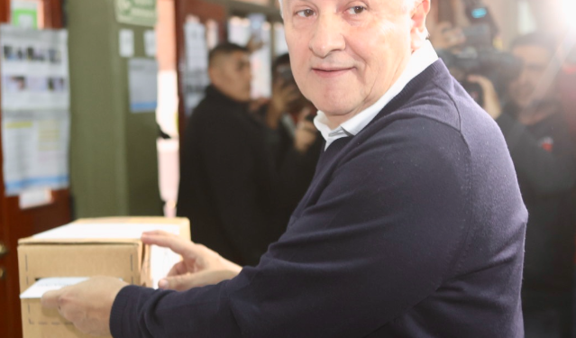 Así votaba el gobenador de Jujuy, Gerardo Morales
