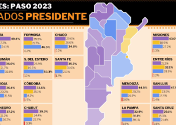 Resultados de las PASO 2023: cómo quedó el mapa político de Argentina tras el sorpresivo triunfo de Javier Milei