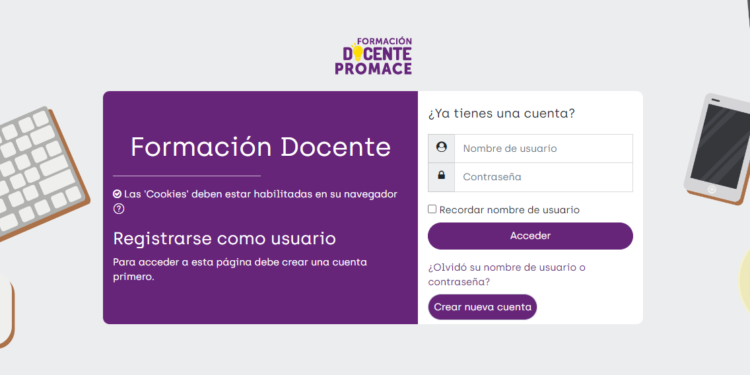 Convocan a docentes a participar de las tutorías en línea del programa de Formación del PROMACE