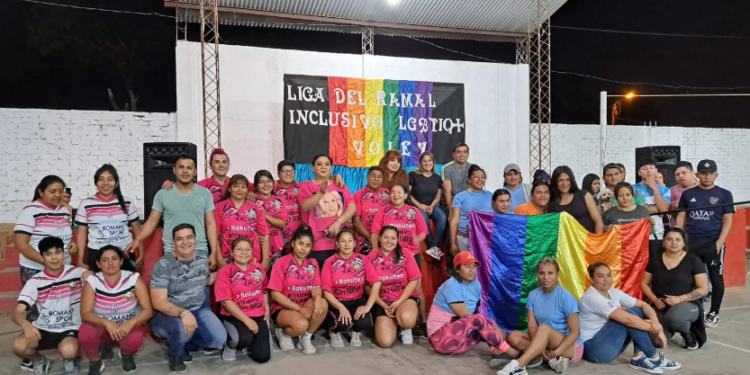 Se puso en marcha la Liga del Ramal inclusivo LGBTQ+ de Voley