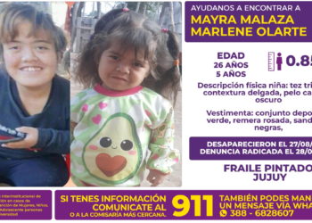 Angustiante búsqueda de una niña de 5 años