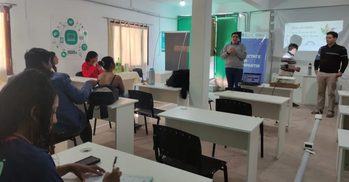 Trabajos de prevención en Maimará: Taller de Masculinidades a directivos de clubes deportivos