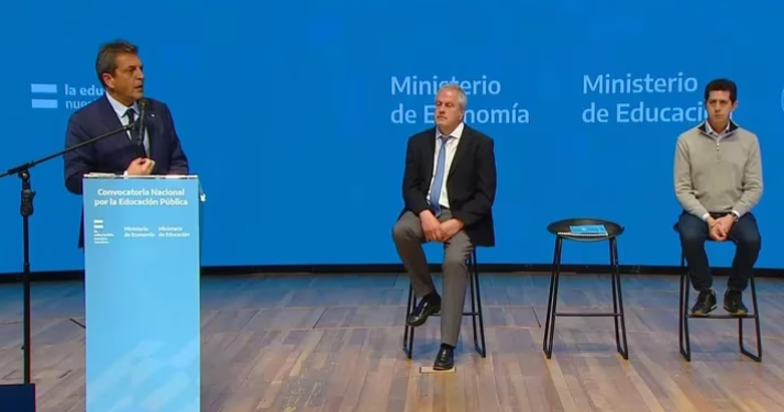 Sergio Massa apuntó contra la oposición por las propuestas en educación: “Están para el psiquiatra”