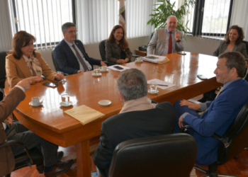 La Suprema Corte de Justicia recibió al Dr. Martín Sabelli y autoridades Colegio de Magistrados y funcionarios