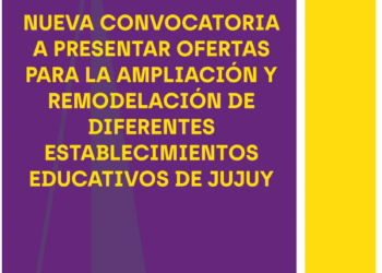 Educación: Convocatoria para presentar ofertas para la ampliación y remodelación de establecimientos