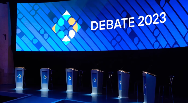 El debate presidencial, en TN: Milei, Bullrich, Massa, Schiaretti y Bregman cara a cara antes de las generales