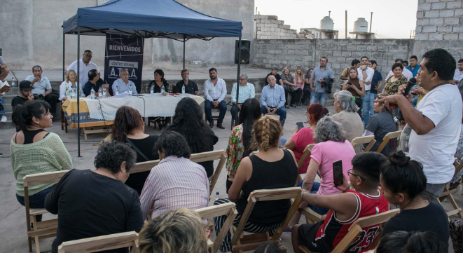 Candidatos de Cambia Jujuy acompañaron a Morales en encuentro con vecinos