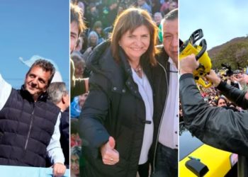 Massa, Milei y Bullrich entran en la última semana de una campaña atravesada por la crisis económica y denuncias cruzadas