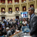 Juraron los nuevos diputados, Martín Menem fue ungido presidente y UP ganó su primer batalla