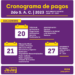 Este jueves comienza el Cronograma de Pagos 2 do S.A.C 2023 y el bono de fin de año