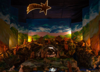 «Pesebre Coya» en Casa de Gobierno