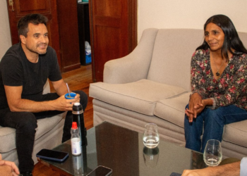 Posadas recibió a la intendente de Tilcara, Sonia Pérez