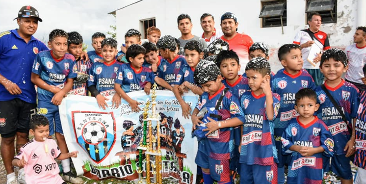 Finalizó la Liga Municipal de fútbol infantil en San Pedro