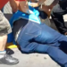 Marcha de la CGT: un colectivo atropelló a un policía de la Ciudad
