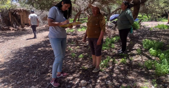 Temporal: Desarrollo Humano relevó a familias damnificadas por el temporal en Purmamarca y Humahuaca