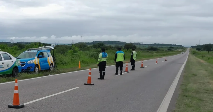 Seguridad Vial labró 126 actas por alcoholemia positiva