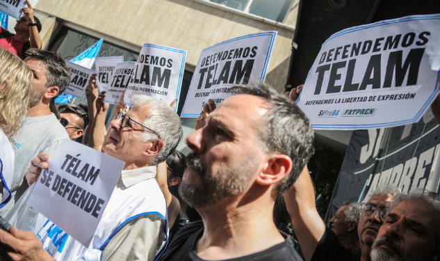 Télam: La casta también era la libertad de prensa