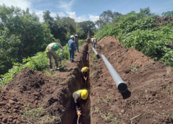 Agua Potable de Jujuy avanza con la obra en el nuevo acueducto para la zona industrial de Perico