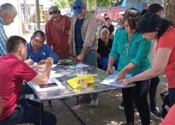 Intervención del Ministerio de Desarrollo Humano en El Talar luego del temporal