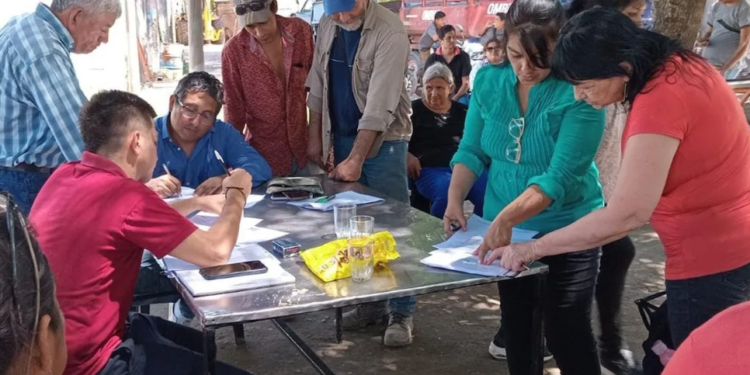 Intervención del Ministerio de Desarrollo Humano en El Talar luego del temporal