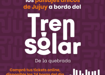 El lunes comenzará la venta de pasajes para el Tren Solar de la Quebrada
