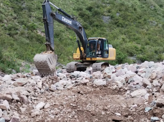 Hídricos realiza la puesta a punto del camino a Punta Corral