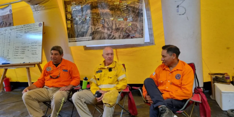 Despliegue del Ministerio de Ambiente y Cambio Climático durante la Peregrinación