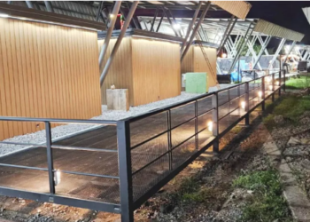 Ciudad Cultural consolida servicios con obras de patio gastronómico