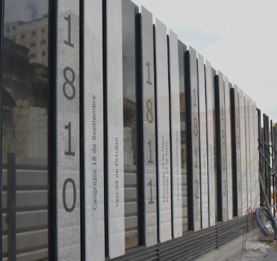 Cabildo de Jujuy: En obras el Muro de las Batallas