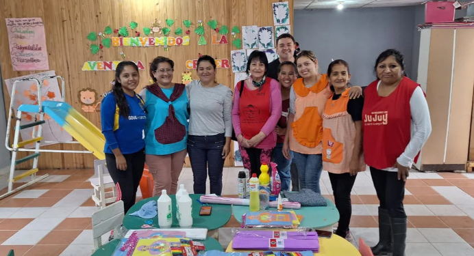 El Talar: Relevamientos a familias afectadas tras las inclemencias climáticas