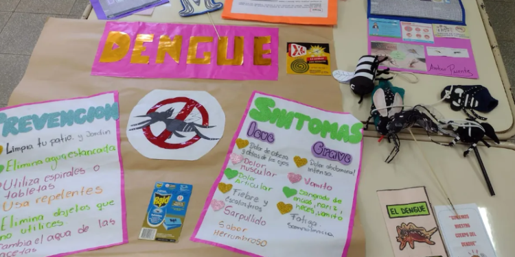 Dependencias educativas trabajan en la lucha contra el dengue