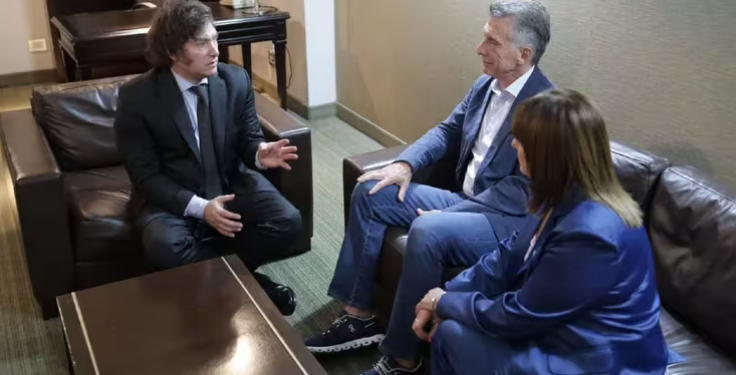 Milei, Macri y Bullrich volverán a reencontrarse en público en medio de la interna del PRO y las negociaciones con el gobierno