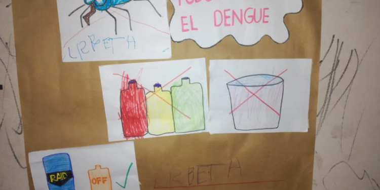 Suman acciones contra el dengue en diversas instituciones educativas
