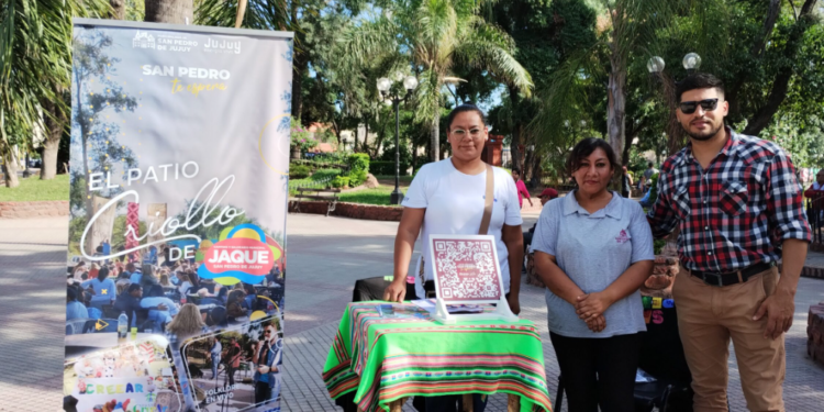 Todo listo para el Patio Criollo de Jaque