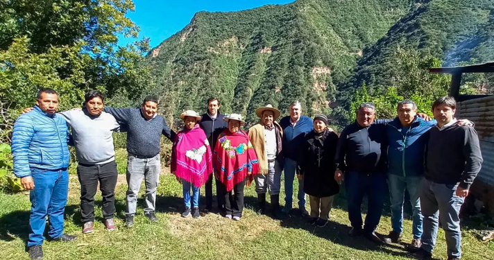Sadir visitó a comisionados de Valle Grande