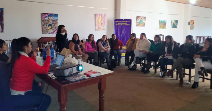 Intercambio de experiencias con Centros de Atención a Mujeres en Situación de Violencia en Libertador