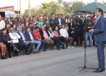 Perico: presentaron la primera pavimentación con material reciclado de Jujuy