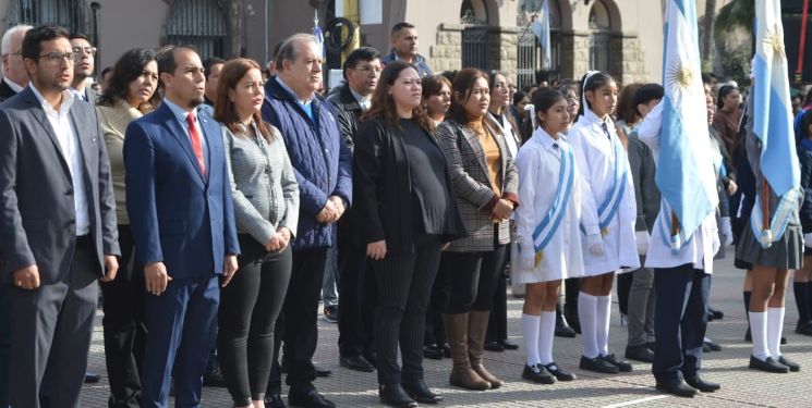 San Pedro de Jujuy honró a la Bandera Nacional en una jornada emotiva
