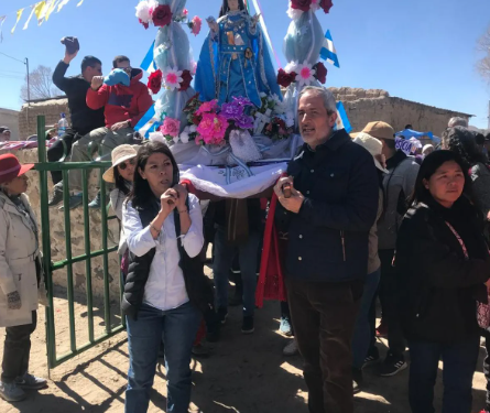 Multitudinario festejo patronal en Casabindo